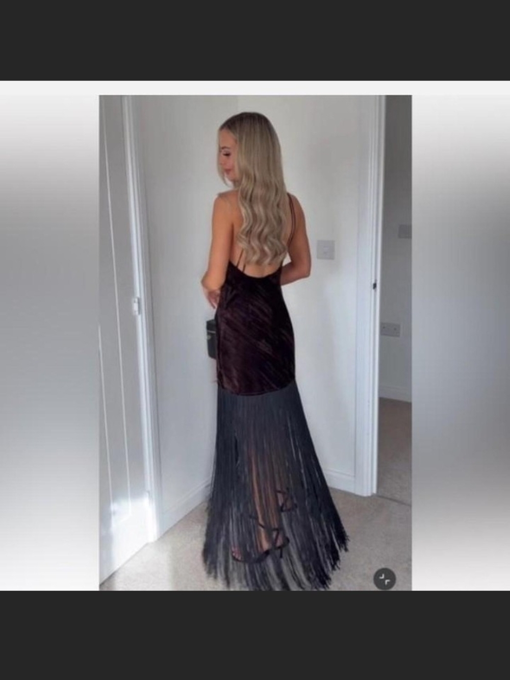 Zara Fringe Midi Dress - Picture 5 of 8